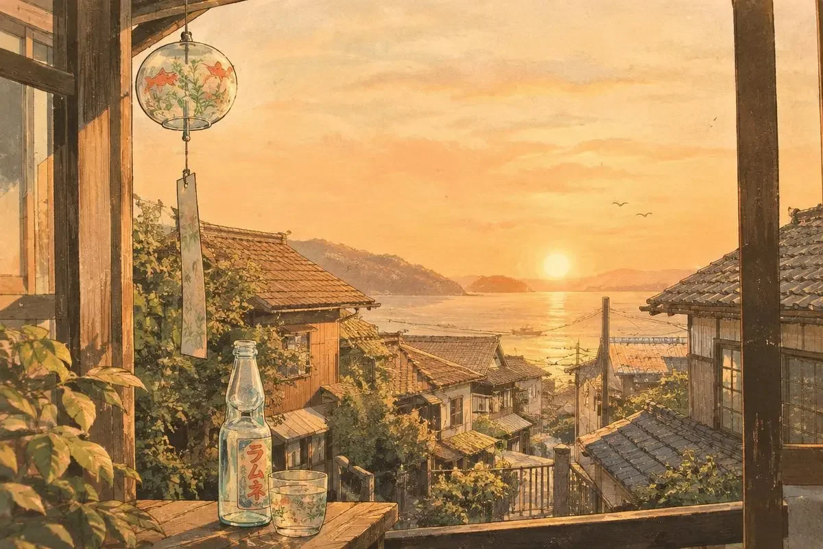 青春与漫长夏日专题合集封面插画